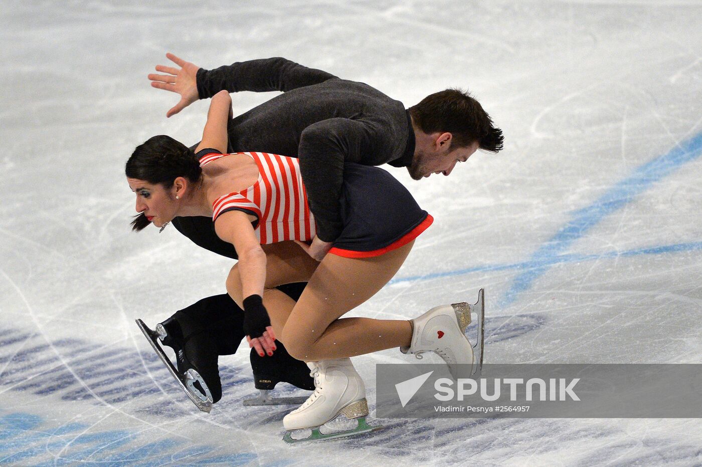 European Figure Skating Championships. Pairs. Free skating