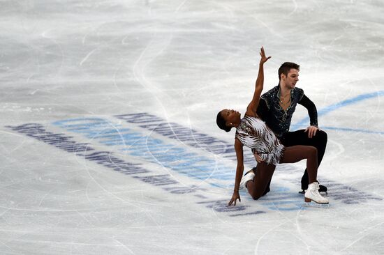 European Figure Skating Championships. Pairs. Free skating