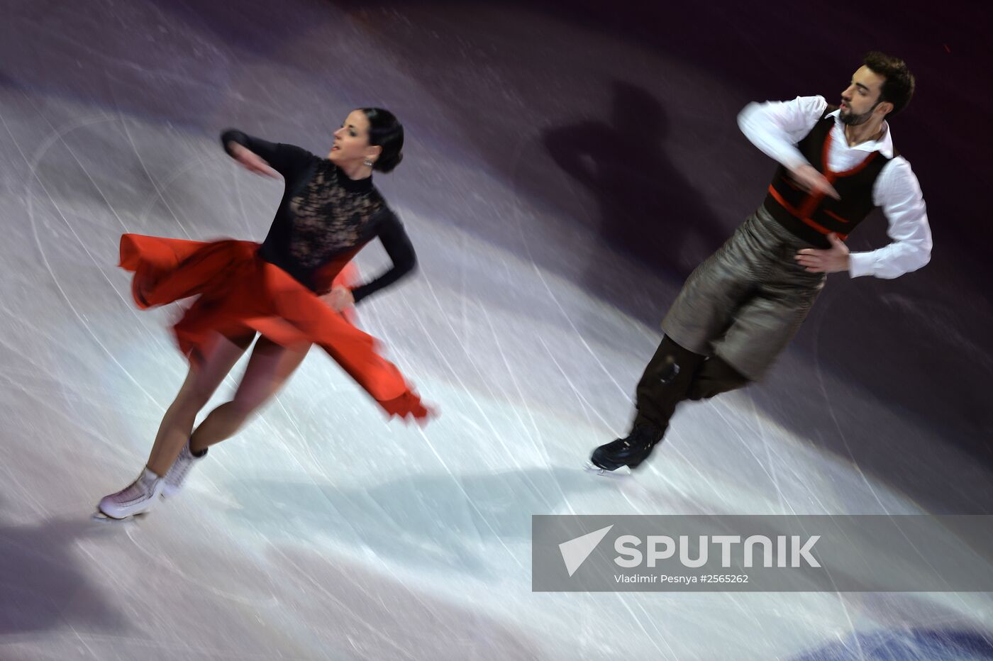 European Figure Skating Championships. Exhibition gala