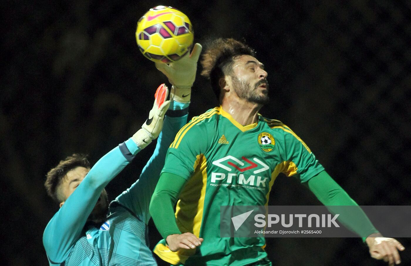 FC Kuban's player Hugo Almeida