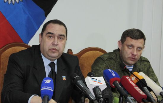 Joint statement of DPR and LPR heads A.Zakharchenko and I.Plotnitsky