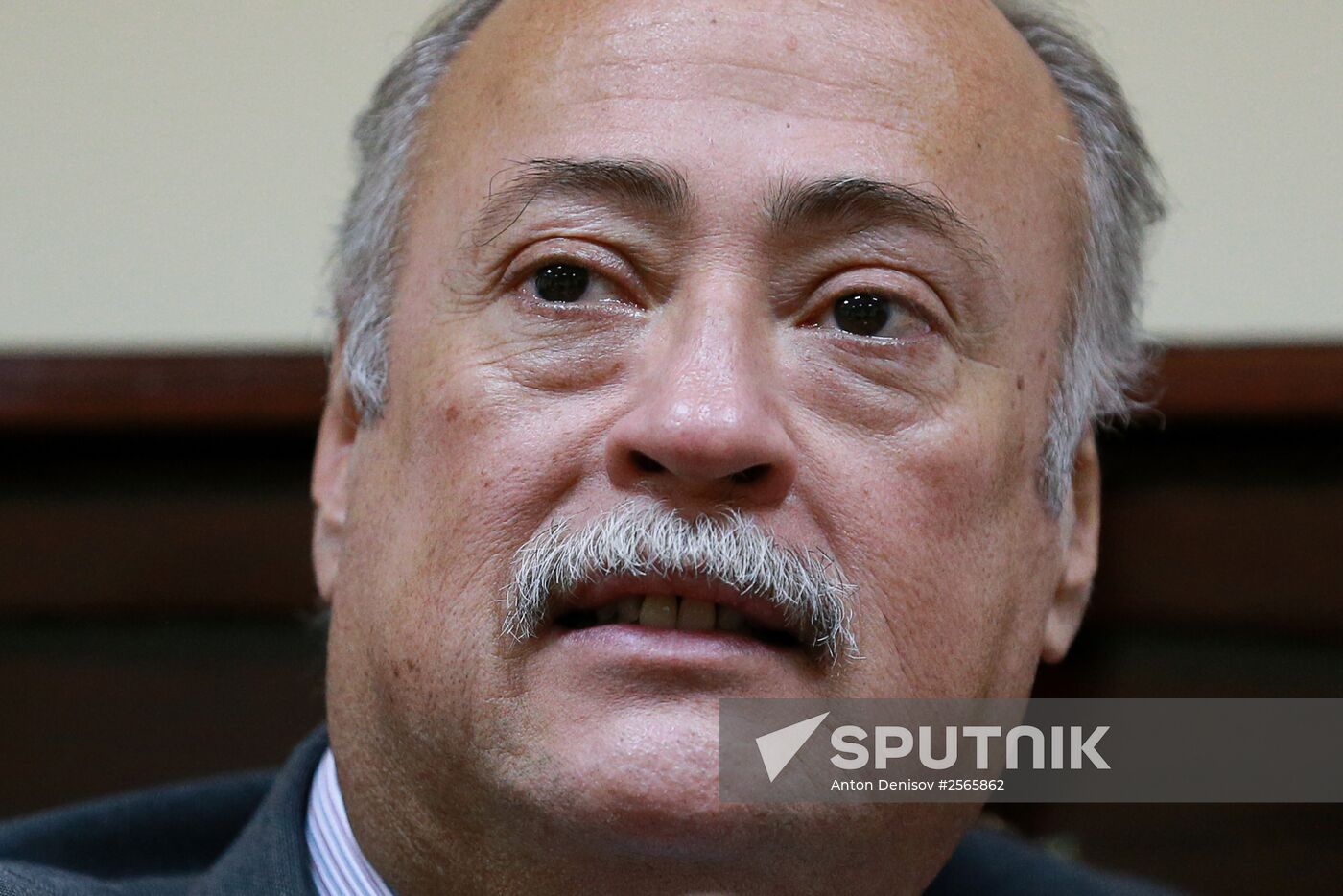 Mexican Ambassador Ruben Beltran gives interview
