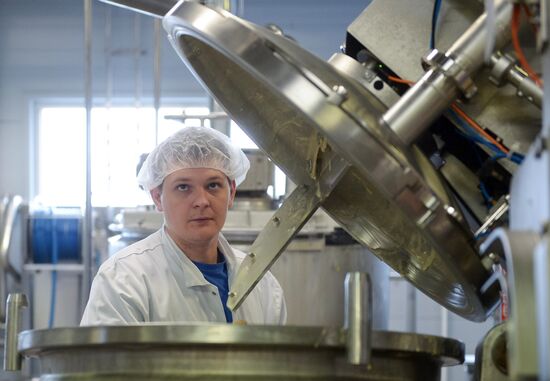 Viola processed cheese production in Moscow Region