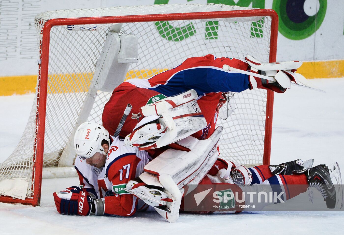 Kontinental Hockey League. CSKA vs. Lokomotiv