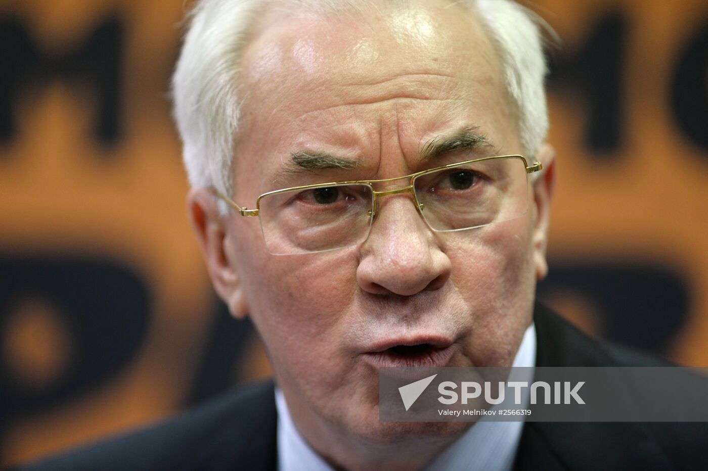 News conference by Mykola Azarov on his book "Ukraine at the Crossroads"