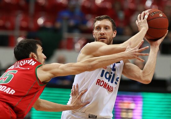 Eurocup Basketball. Lokomotiv-Kuban vs. Asesoft Ploiesti