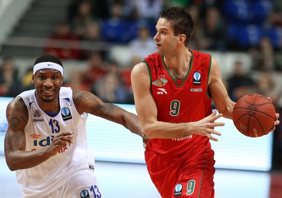 Eurocup Basketball. Lokomotiv-Kuban vs. Asesoft Ploiesti