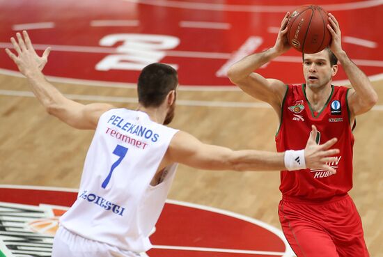 Eurocup Basketball. Lokomotiv-Kuban vs. Asesoft Ploiesti