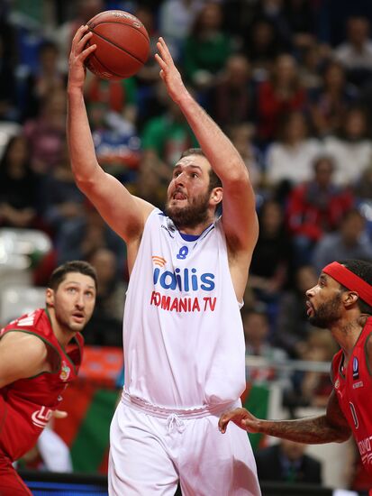 Eurocup Basketball. Lokomotiv-Kuban vs. Asesoft Ploiesti