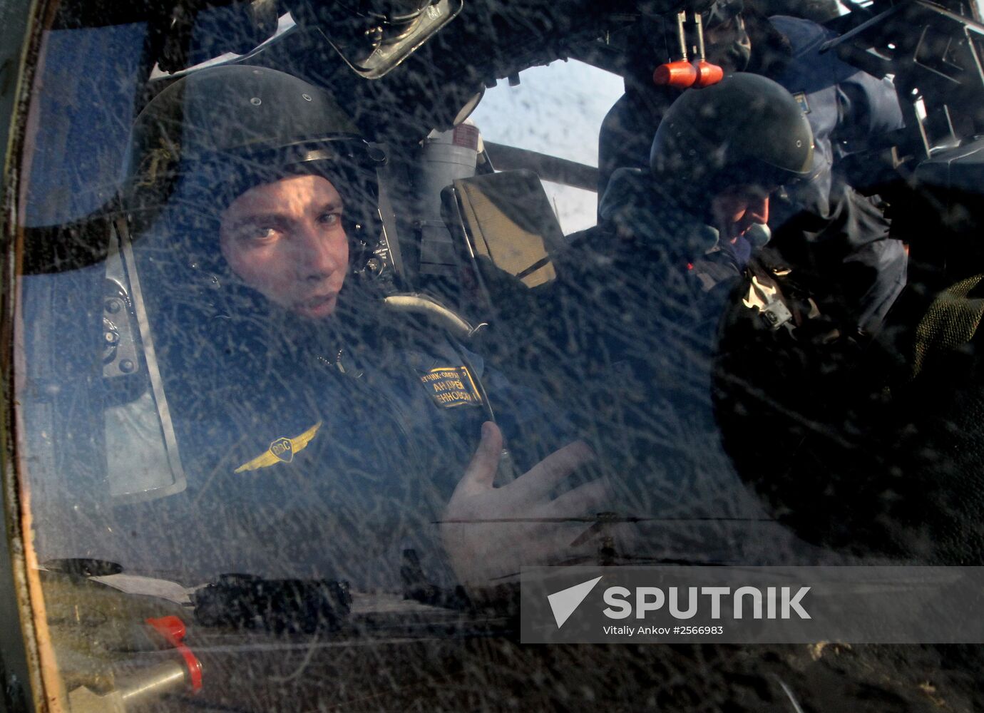 Helicopter crews conduct training flights in Primorye Territory
