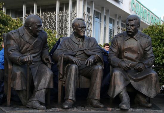 State Duma Chairman Sergei Naryshkin speaks at the international conference "Yalta 1945: The Past, Present and Future"