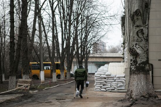 First military hospital in Donetsk