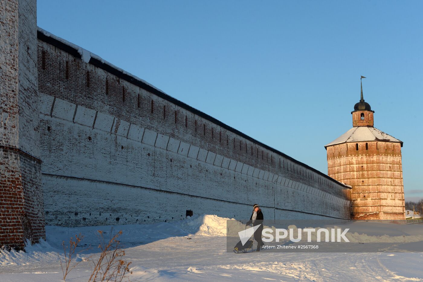 View of Kirillo-Belozersky Monastery