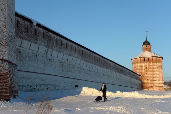 View of Kirillo-Belozersky Monastery
