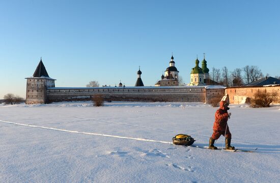 View of Kirillo-Belozersky Monastery