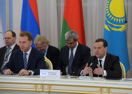 First session of EEU Intergovernmental Council