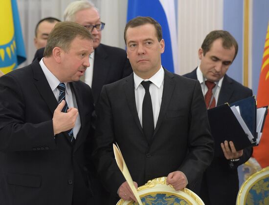 First Intergovernmental Eurasian Council meeting
