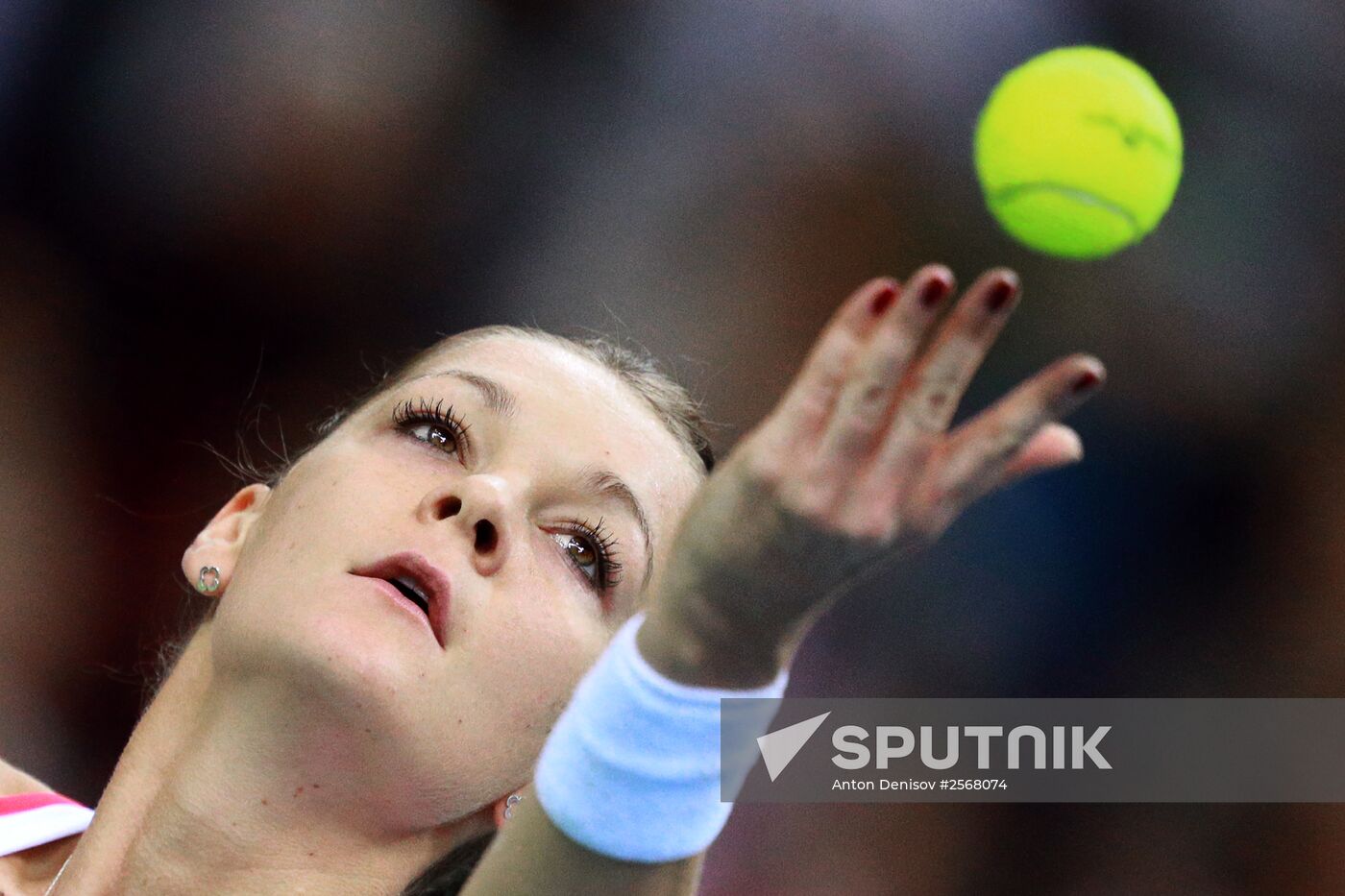 Tennis. 2015 Fed Cup. Poland - Russia. Day One