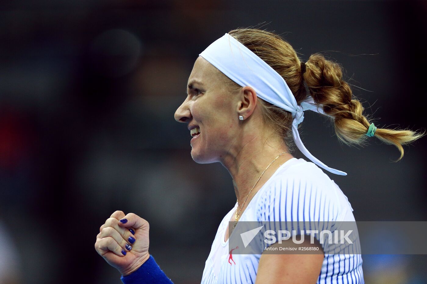 Tennis. 2015 Fed Cup. Poland - Russia. Day One
