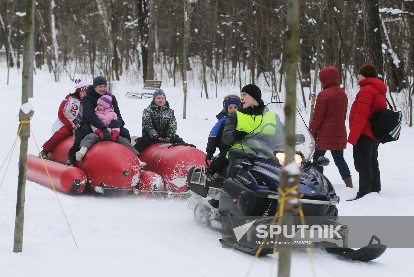 Winter bike competitions