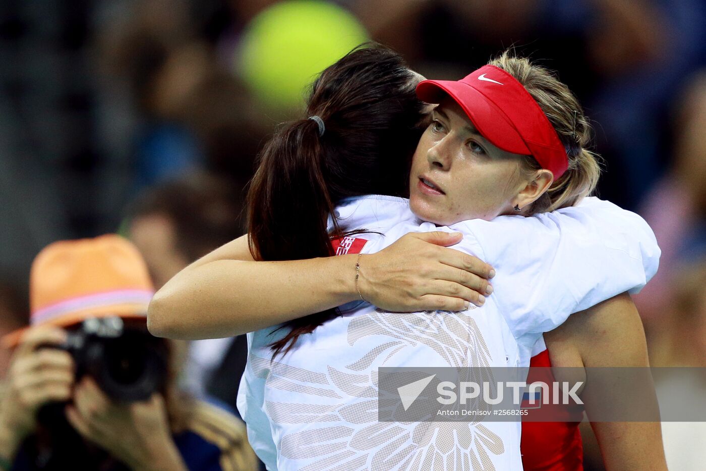 Tennis. 2015 Fed Cup. Poland - Russia. Day One