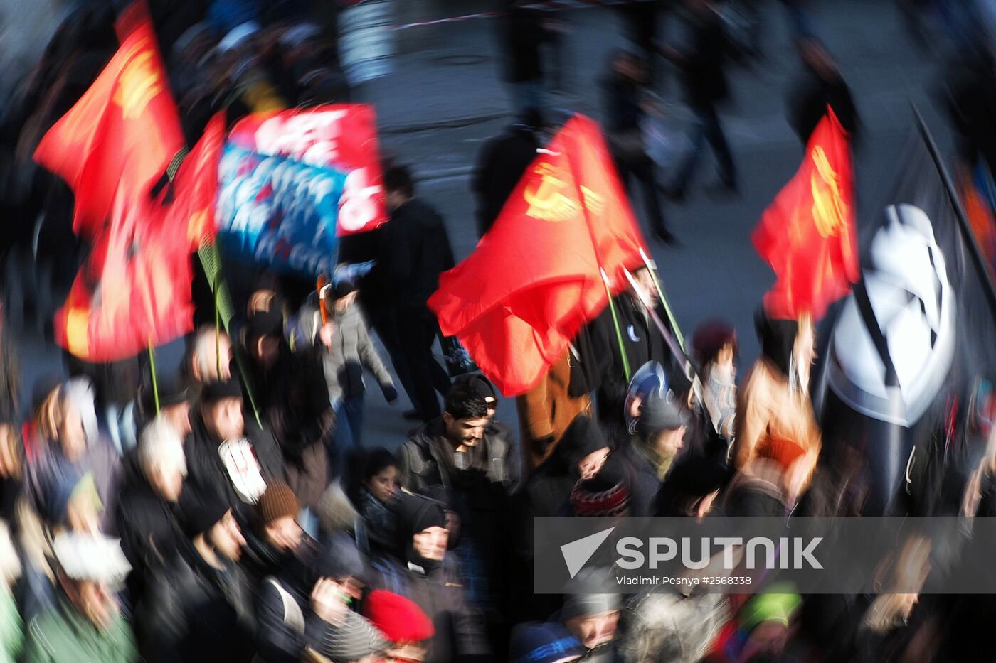 Protest rallies against NATO in Munich