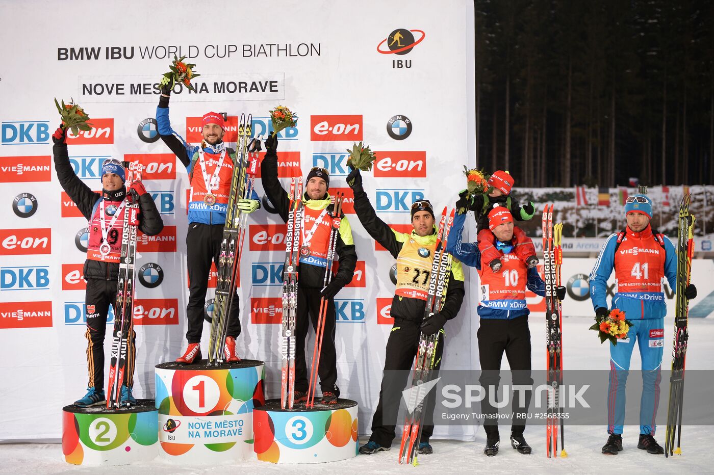 2014–15 Biathlon World Cup 7. Men. Sprint