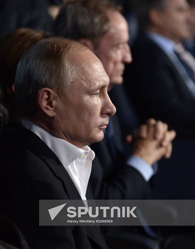 Vladimir Putin visits Russia's Southern Federal District