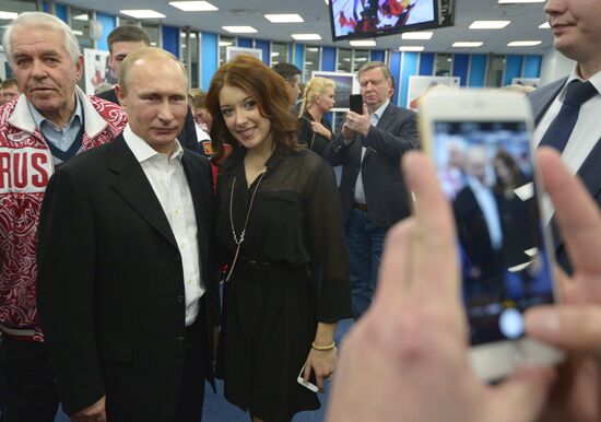 Vladimir Putin visits Russia's Southern Federal District