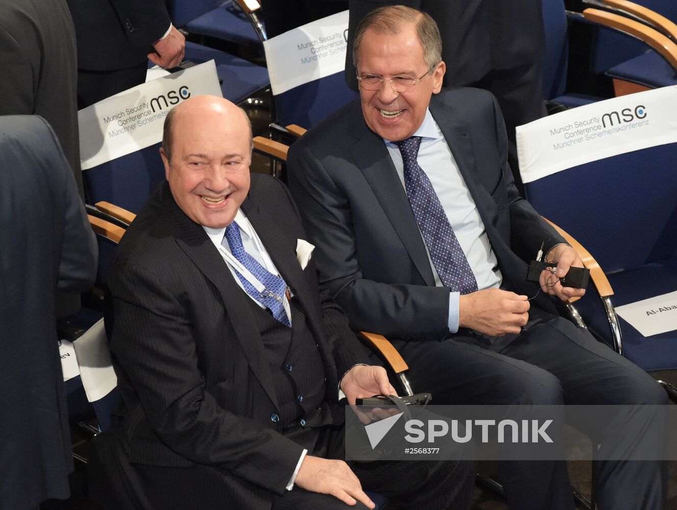 Russian Foreign Minister Sergei Lavrov takes part in Munich Security Conference