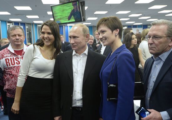 Vladimir Putin visits Russia's Southern Federal District