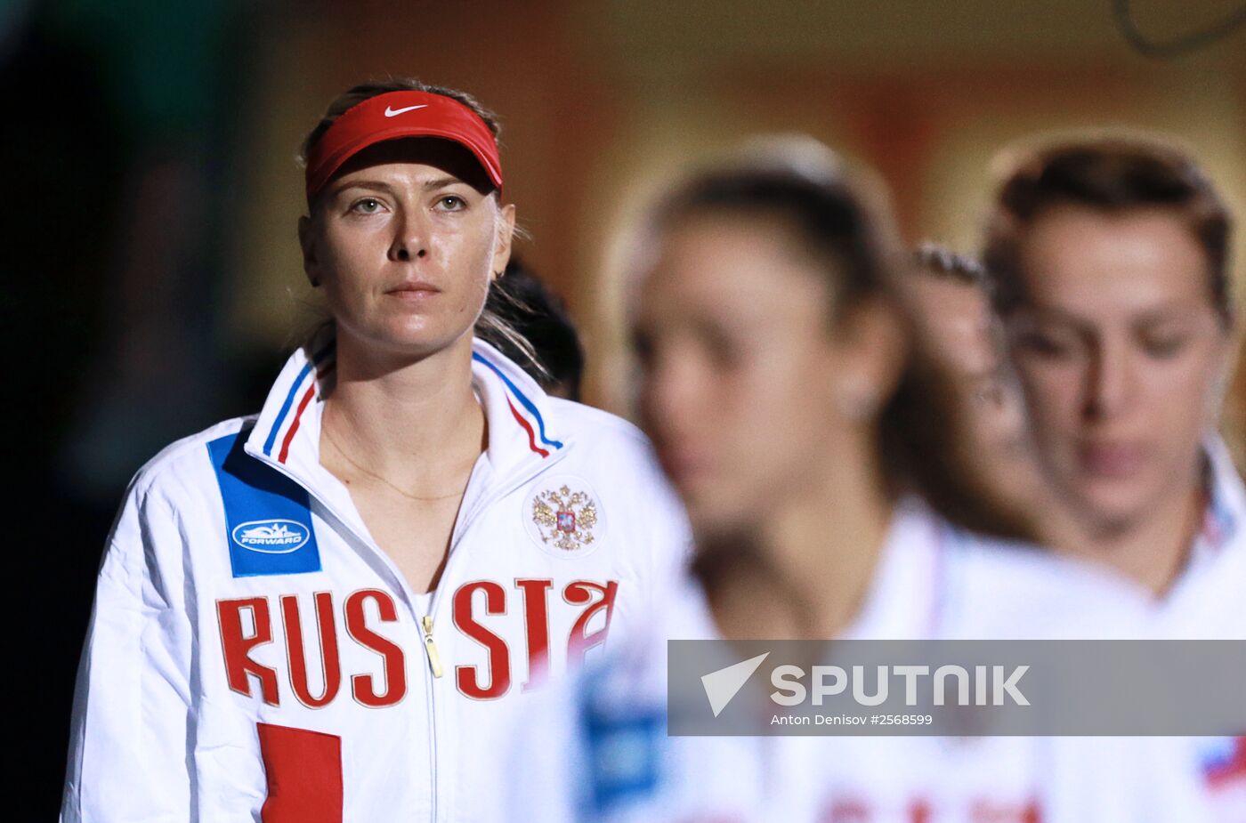 Tennis. 2015 Fed Cup. Poland vs. Russia. Day Two