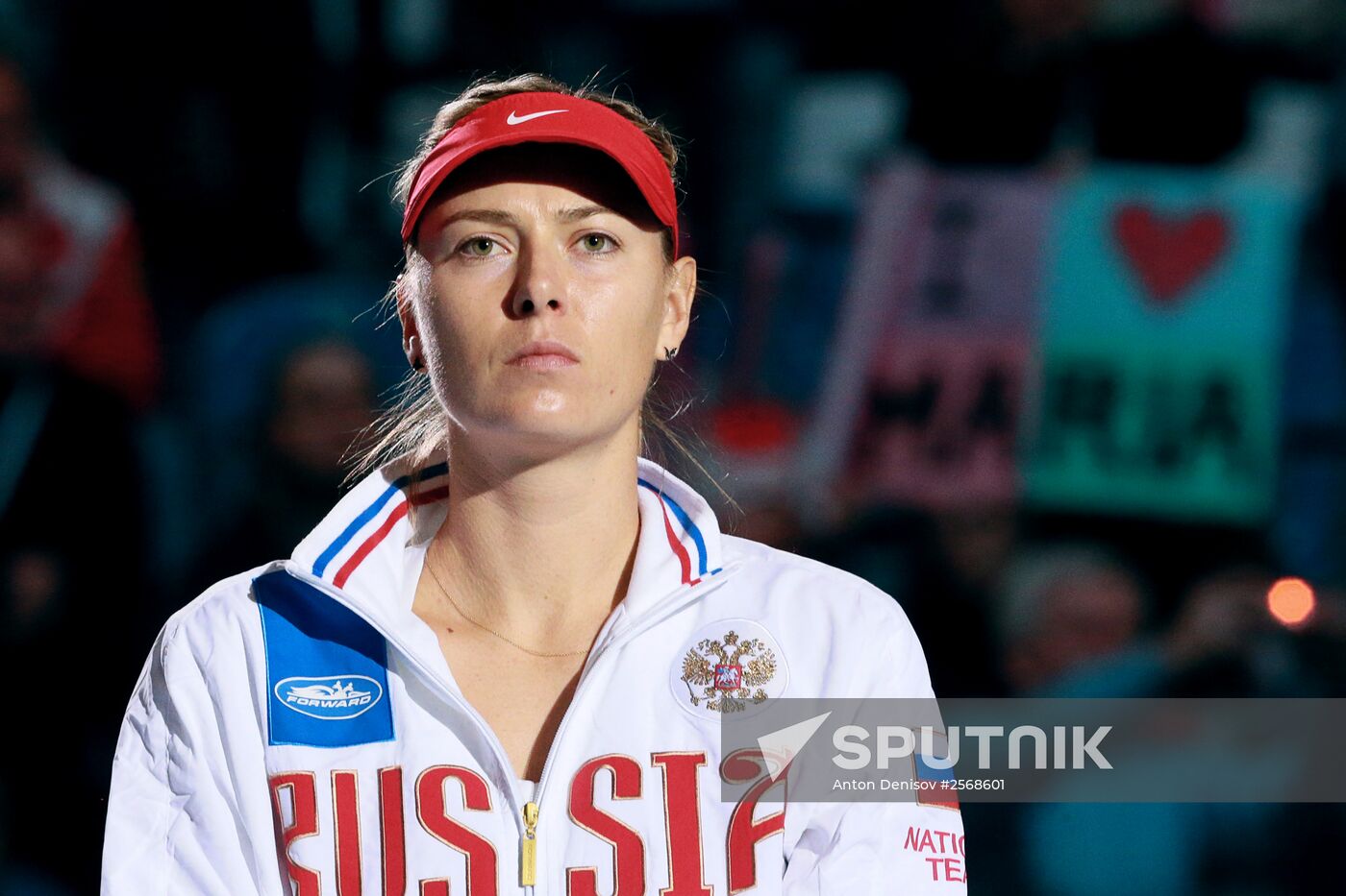 Tennis. 2015 Fed Cup. Poland vs. Russia. Day Two