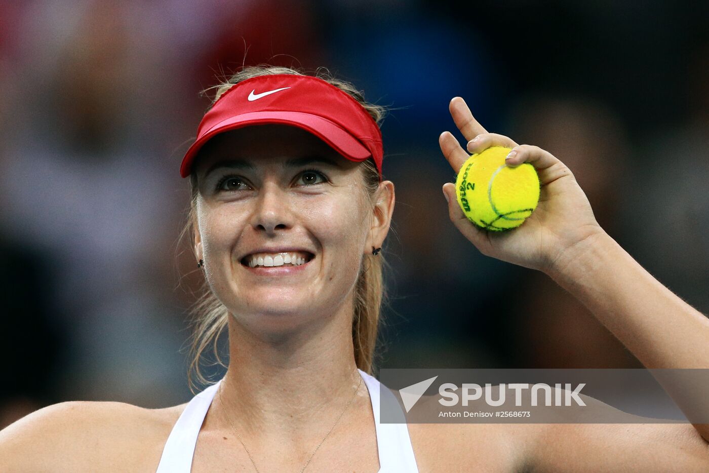 Tennis. 2015 Fed Cup. Poland vs. Russia. Day Two