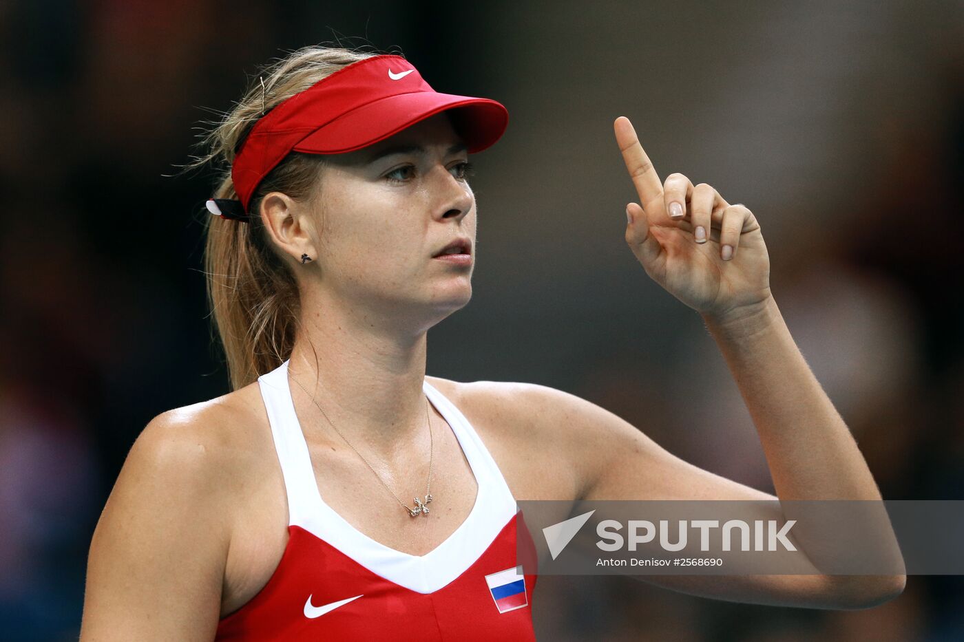 Tennis. 2015 Fed Cup. Poland vs. Russia. Day Two