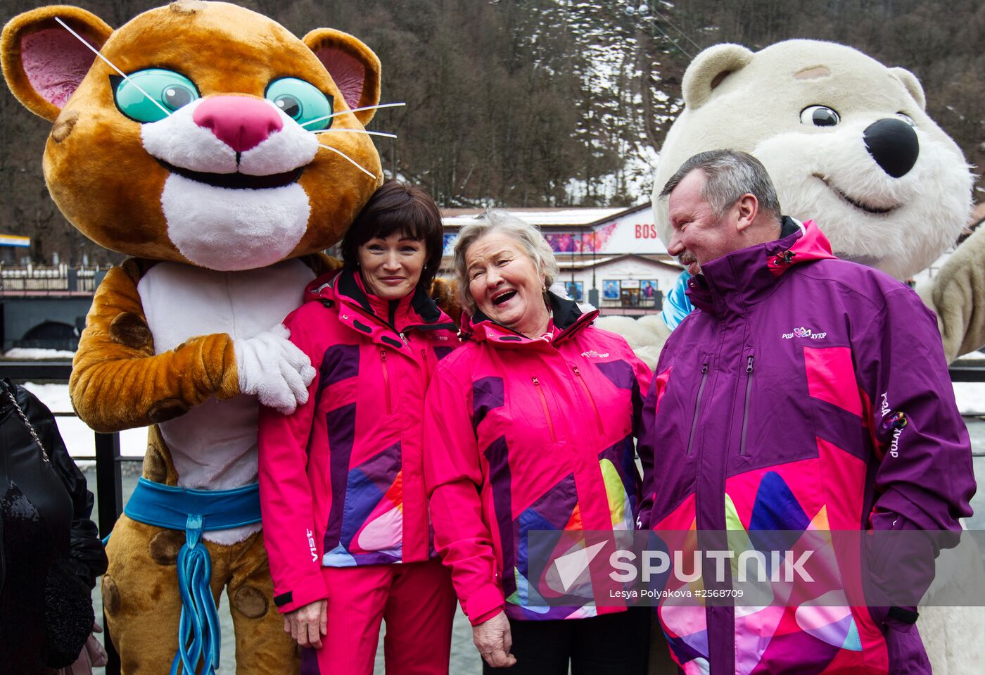 Opening of Olympic Champions Alley