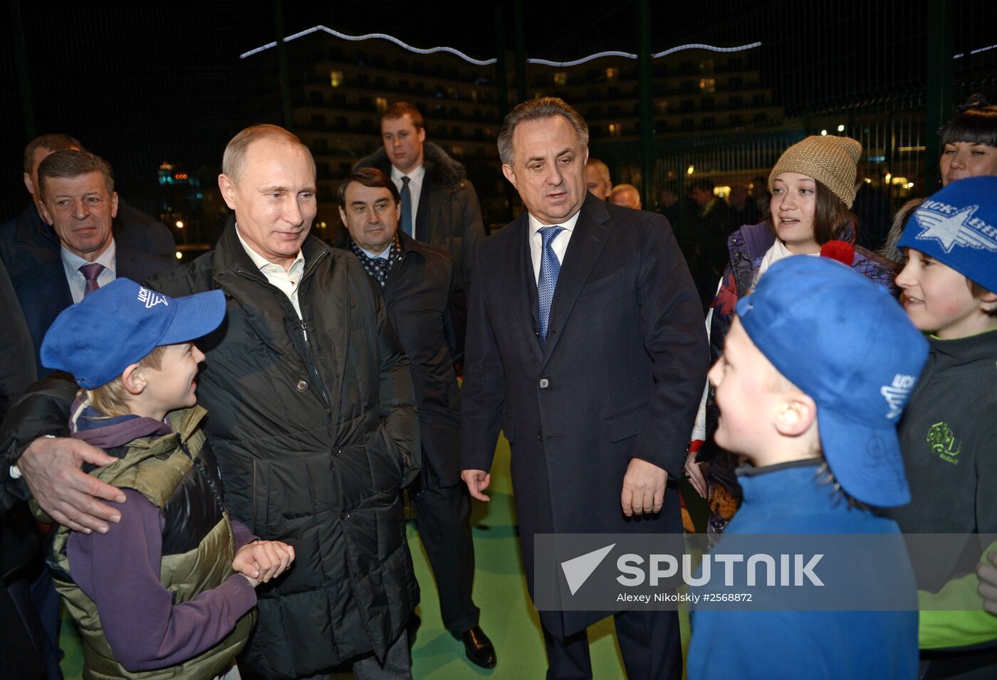 Vladimir Putin visits All-Russian Children's Center in Sochi