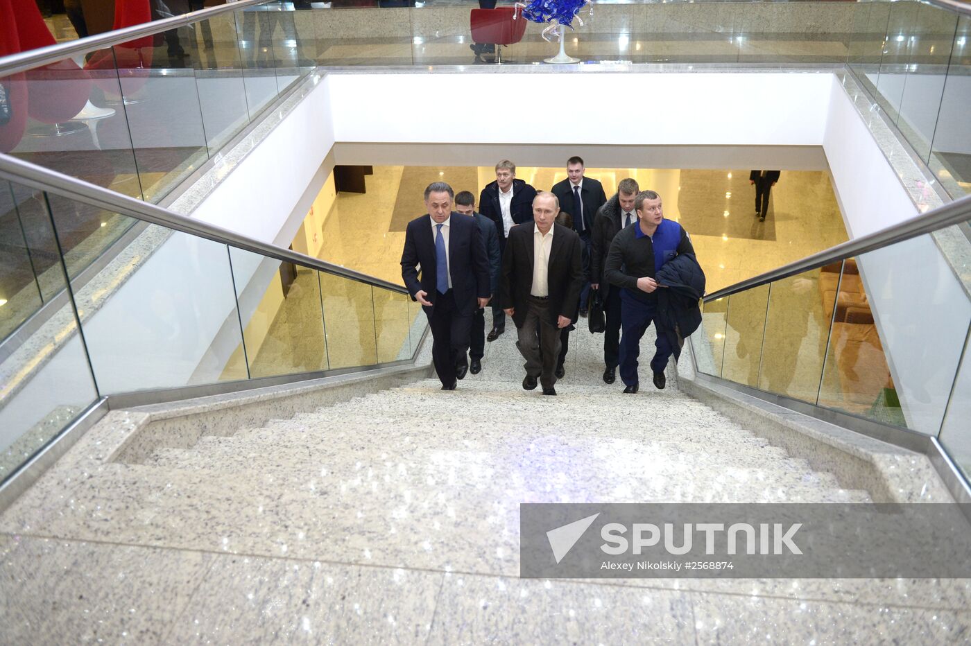 Vladimir Putin visits All-Russian Children's Center in Sochi