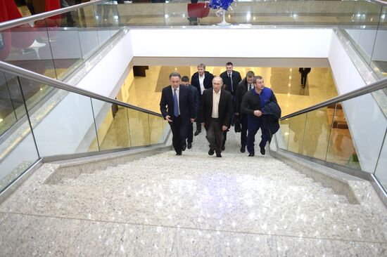 Vladimir Putin visits All-Russian Children's Center in Sochi