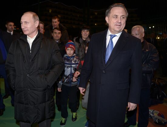 Vladimir Putin visits All-Russian Children's Center in Sochi