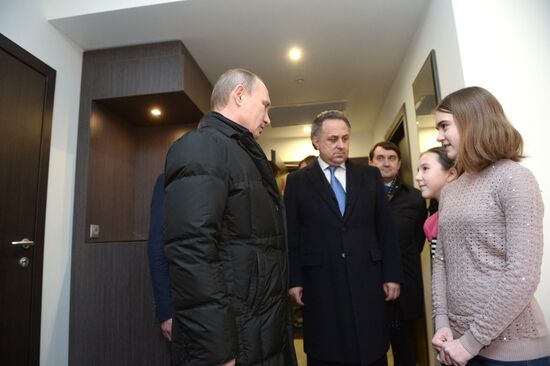 Vladimir Putin visits All-Russian Children's Center in Sochi