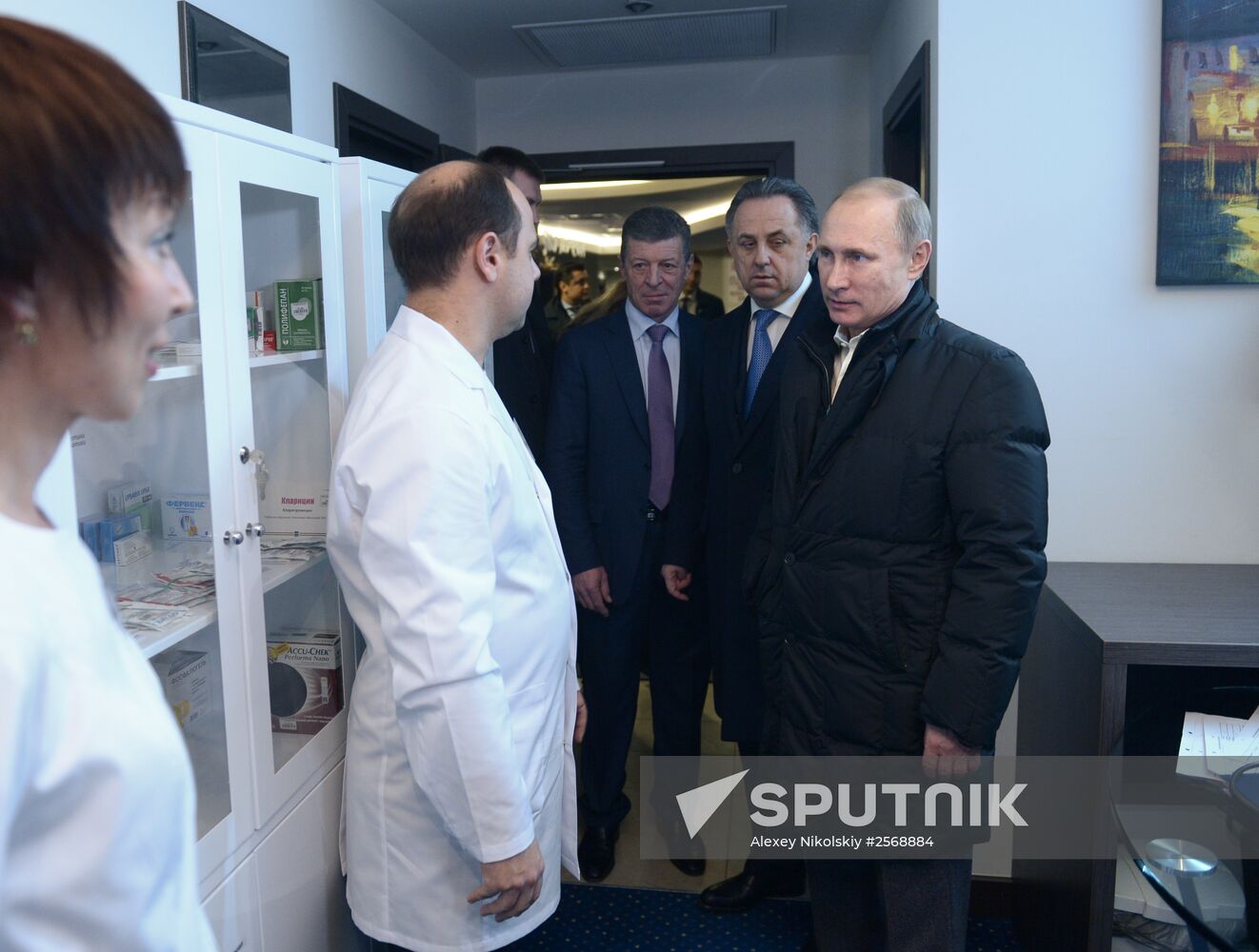 Vladimir Putin visits All-Russian Children's Center in Sochi