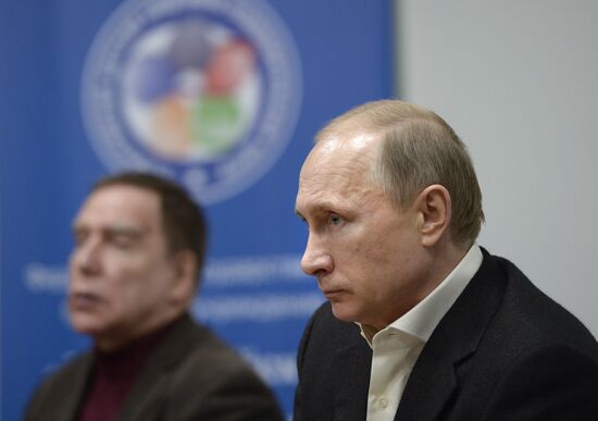 Vladimir Putin visits All-Russian Children's Center in Sochi