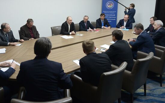 Vladimir Putin visits All-Russian Children's Center in Sochi