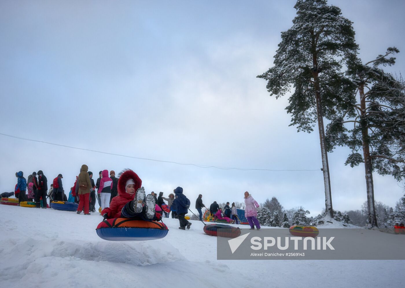 Winter fun in St. Petersburg