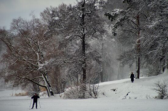 Winter fun in St. Petersburg