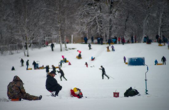 Winter fun in St. Petersburg
