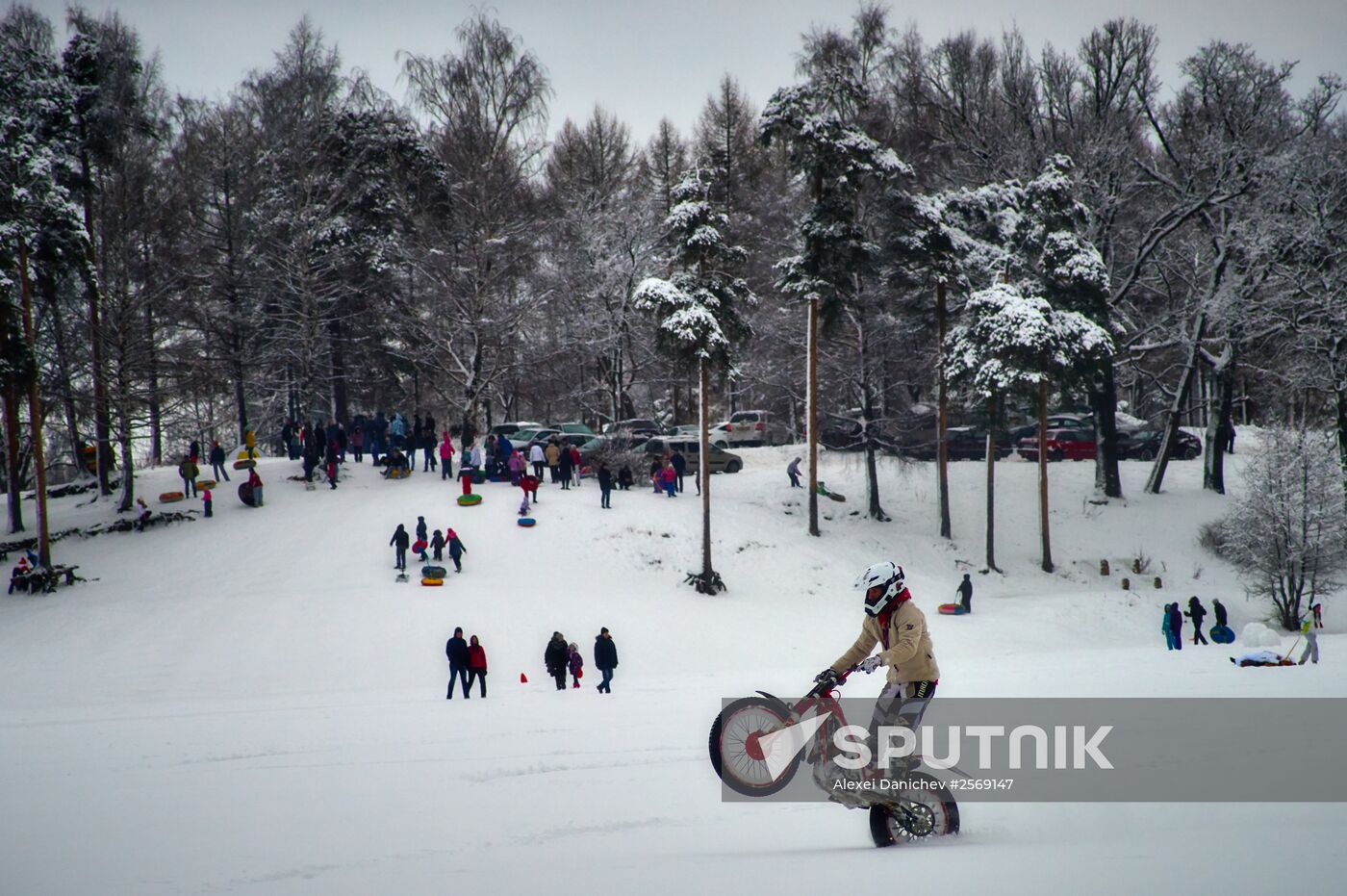 Winter fun in St. Petersburg