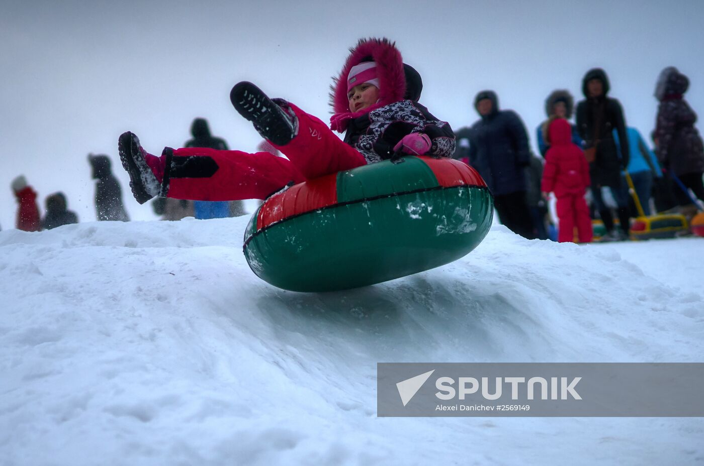 Winter fun in St. Petersburg