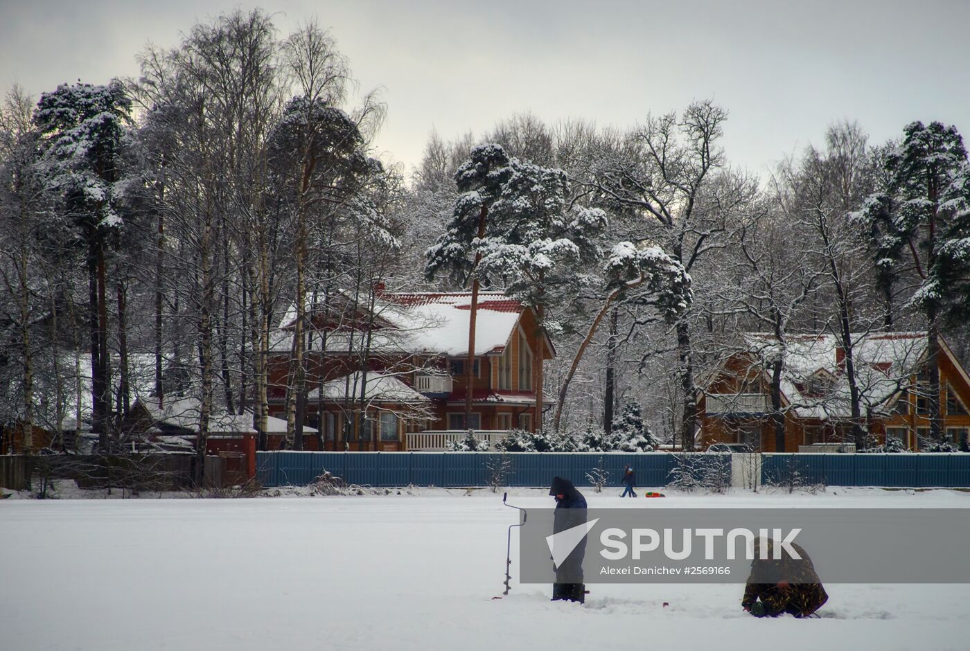 Winter fun in St. Petersburg